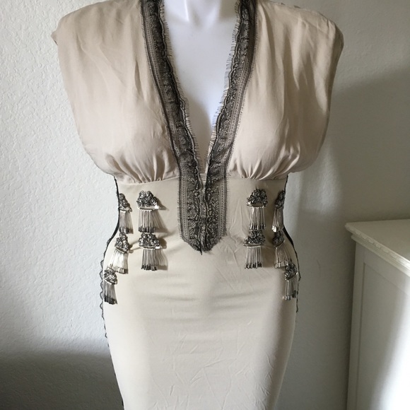 Pollini by Rifat Ozbek Safety Pin Dress - Picture 3 of 9